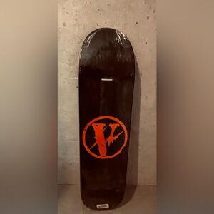 VLONE Fragments Skateboard - NWT - Orange and Black - No wheels - Y2K bodyboard